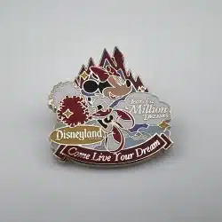 Disney WDTC Come Live Your Dreams Cheerleader Minnie Year Million Pin