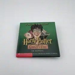 Harry Potter Pin Goblet of Fire Im a Fan of Scholastic 2000 2x2 inch
