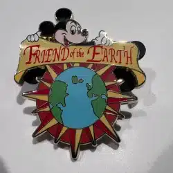 DISNEY WDI IMAGINEERING FRIEND OF THE EARTH MICKEY MOUSE PIN