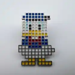 Disney Donald Duck Trading Pin Pixel Brooch Lapel Pin Badge Accessories Jewelry