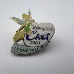 DISNEY DLR 2003 TINKER BELL CAST COMMUNITY FUND CAST EXCLUSIVE CHARITY GIFT PIN