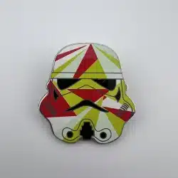 2016 Disney Mystery Pin Star Wars Stormtrooper Helmet Geometric Patterns - Read