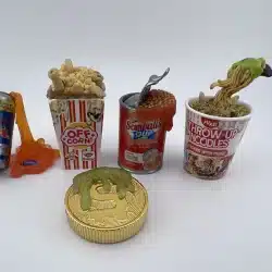 Zuru Mega Gross Minis - Throw-up Noodles Packed With Puke And More - 5 Total