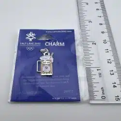 2002 Salt Lake City Olympics Charm U.S. Winter Olympics - #11 Rootbeer