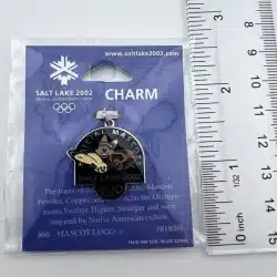 2002 Salt Lake City Olympics Charm U.S. Winter Olympics - #66 Mascot Logo