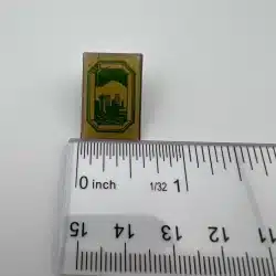 Alternative view of Vintage Seattle Washington Space Needle City Skyline Pin - The Emerald City