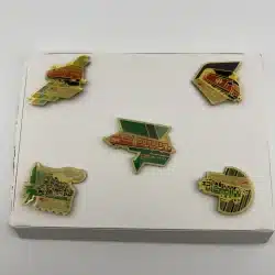 Swiss Federal Railways SBB CFF FFS Lapel Hat Pins - 5 Locomotive Pins - RARE