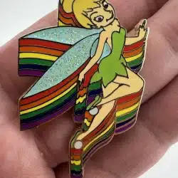 Tinker Bell with Rainbow Trail - Disney Pin