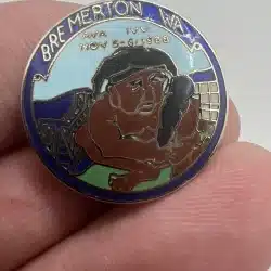 1988 Bremerton WA Volkssport Club Enamel Lapel Pin AVA IVV - Vintage