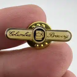 COLUMBIA BREWING BEER LAGER VINTAGE Lapel Pin