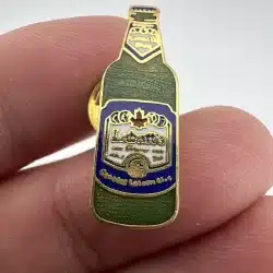 Vintage Labatts Beer Enamel Lapel Hat Pin