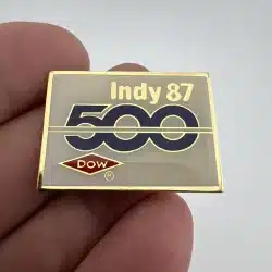 1987 Indianapolis 500 Indy 500 Dow Lapel Pin