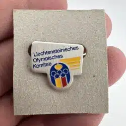 LIECHTENSTEIN NOC BARCELONA SUMMER OLYMPIC GAMES TEAM PIN