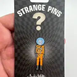 Strange Pins - Cat Astronaut Pin - Used