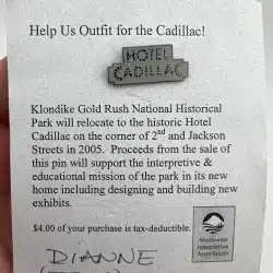 Hotel Cadillac Seattle, WA Lapel Hat Pin