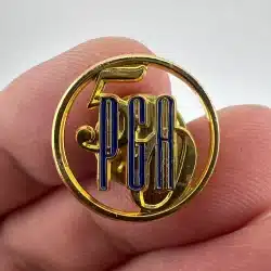 PGA 50 Lapel Hat Pin - 50th Player's Championship Pin? - Used