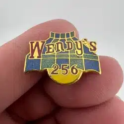 Wendy's Lapel Hat Pin - 256 Ways To Customize Your Burger - Restaurant Pin