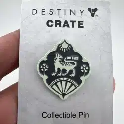 Destiny Loot Crate Pin Deep Stone - Used With Minor Manufacturing Marks