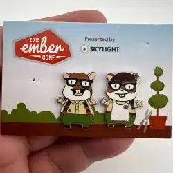 2019 EMBER CONF Lapel Hat Pins - 2 Pins Total - Incomplete