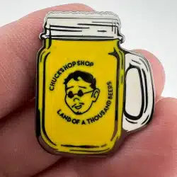 Chuck's Hop Shop Lapel Hat Pin - Land Of A Thousand Beers - Used - Seattle, WA