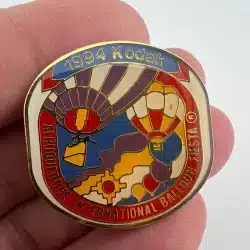 Vintage 1994 Kodak Albuquerque International Balloon Fiesta Official Lapel Pin