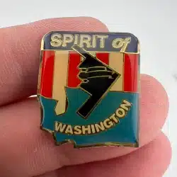 Spirit Of Washington B-52 Bomber Lapel Hat Pin