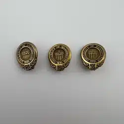 Alternative view of Vintage University Of Washington 5, 10, 20 Year Service Lapel Hat Pin Brooches