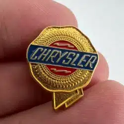 Chrysler Logo Lapel Hat Pin - Used but in great condition