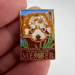 Zoological Society Of San Diego Member Lapel Hat Pin - Used