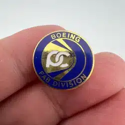Boeing FAB Division Enamel Hat Lapel Vest Pin - Used / Vintage
