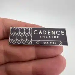 CADENCE THEATRE Lapel Hat Pin - EST. 1928 - USED