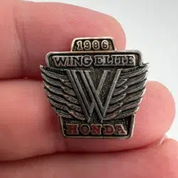 1986 Wing Elite Honda Vintage Lapel Hat Pin