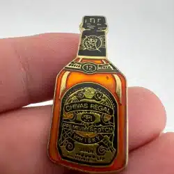Chivas Regal Premium Scotch Whisky Bottle Advertising Pin - Used