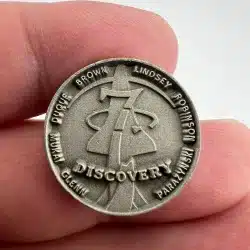 Unique Space Shuttle Discovery STS-95 Lapel Hat Pin