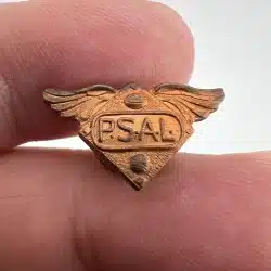 Vintage Public School Athletic League P.S.A.L. Lapel Pin with Screwback