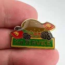 Vintage McDonald's Go Service Lapel Pin - Used