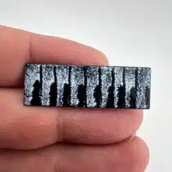 Vintage Piano Keys Lapel Pin / Brooch - Enamel on metal - Beautiful piece