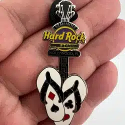 Hard Rock Hotel & Casino HOLLYWOOD Florida 2011 Flip Flops Guitar PIN