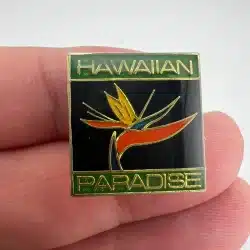 Vintage 1987 Hawaiian Bird Of Paradise Flower Pin
