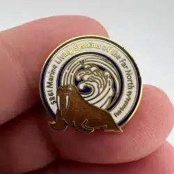 Marine Living Systems of the Far North Pin - Fairbanks, Alaska 1985 with Walrus