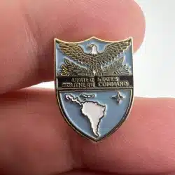 United States SOUTHERN COMMAND MILITARY CREST LAPEL PIN - SOUTHCOM