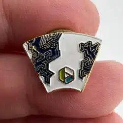 Republic of China Pavilion Souvenir Pin 1974 World's Fair Spokane Washington