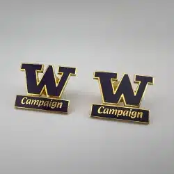 University Of Washington Campaign Lapel Hat Pins - Fundraising?