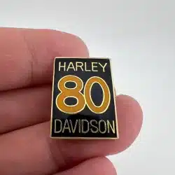 Vintage Harley Davidson 80 Lapel Hat Pin - 80th Anniversary?