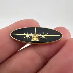 CASA C-295 Airbus Transport Military Aircraft Metal & Enamel Lapel Hat Pin