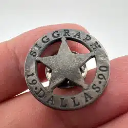 1990 SIGGRAPH Pin - Conference on Computer Graphics and Interactive Techniques