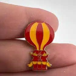 VTG Childrens Charity Shrine Circus Shriners Hot Air Balloon Pin