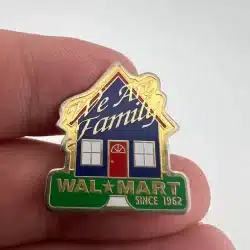 Wal-Mart We are Family Since 1962 Lapel Hat Pin