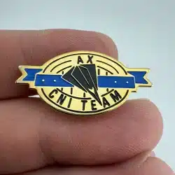 AX CNI Team Lapel Pin - Used with marks