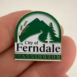 City Of Ferndale Washington Lapel Hat Pin
